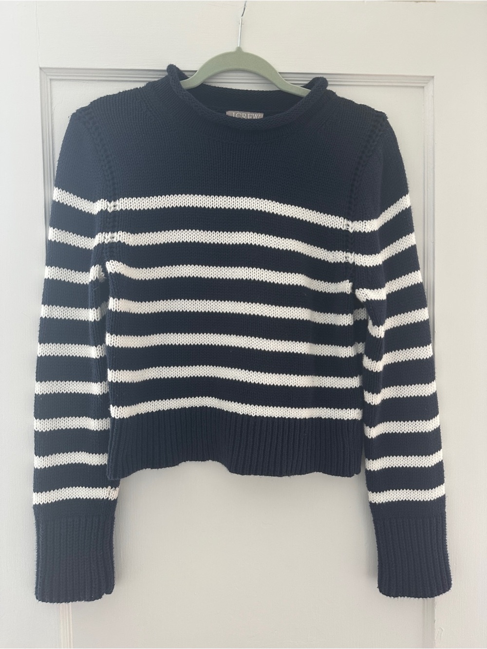 J. Crew Heritage Cotton Rollneck Sweater